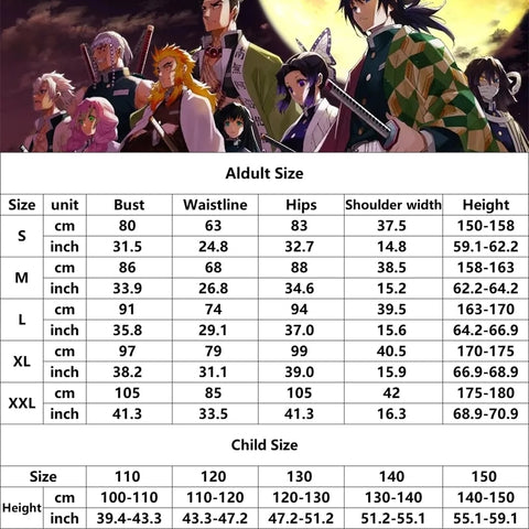 Costume Tokitou Muichirou Cosplay  Anime Demon Slayer