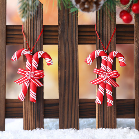 décoration pour sapin, sucre d'orge ,décoration de Noël
