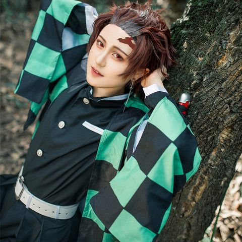 Costume ,perruque et accessoires Tanjirou Kamado , Demon Slayer