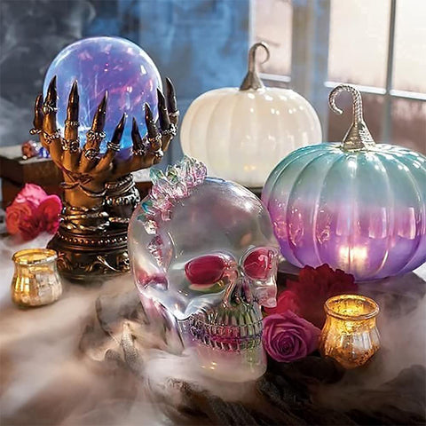 boule de cristal plasma déco halloween