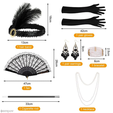 Accessoires femme Grand Gatsby des années 1920