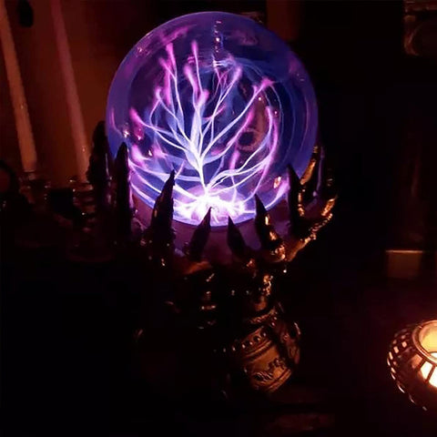 boule de cristal plasma déco halloween
