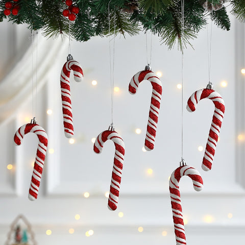 sucre d'orge à suspendre ,décoration de noël