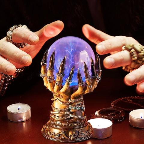 boule de cristal plasma déco halloween