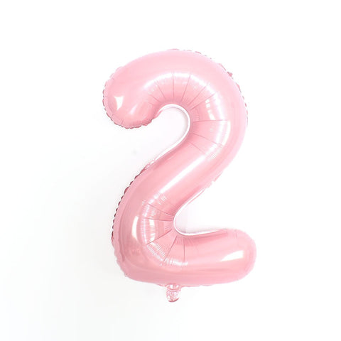 Ballons chiffres d'anniversaire