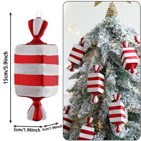 bonbon à suspendre , décoration de noël