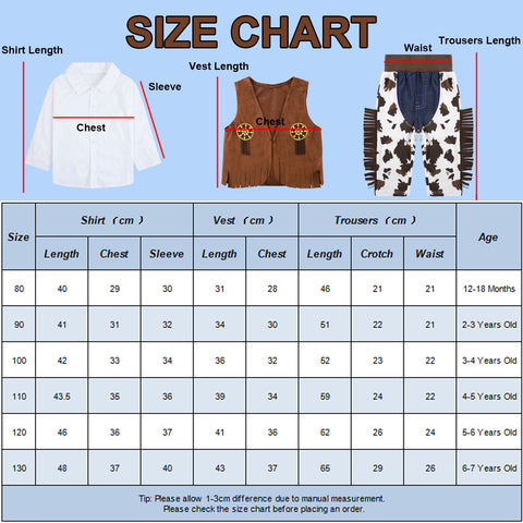 Costume cow-boy enfant