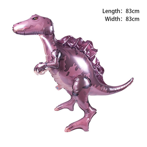 Ballons dinosaure en aluminium 83cm