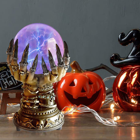 boule de cristal plasma déco halloween