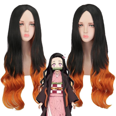 Perruque Nezuko Kamado , Demon Slayer