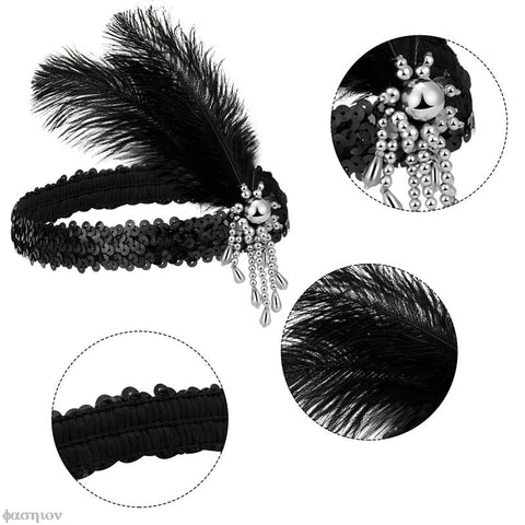 Accessoires femme Grand Gatsby des années 1920