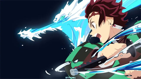 Costume ,perruque et accessoires Tanjirou Kamado , Demon Slayer